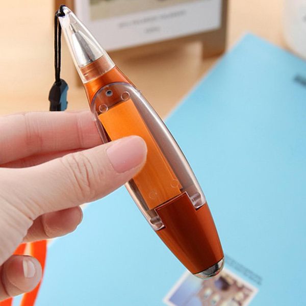 

multi purpose office school note paper lamp lanyard ballpoint pens office, gift, Blue;orange