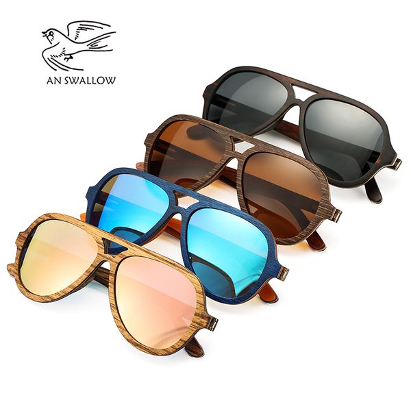 

polarized sunglasses women men layered skateboard wooden frame square style glasses for ladies eyewear in wood box, White;black