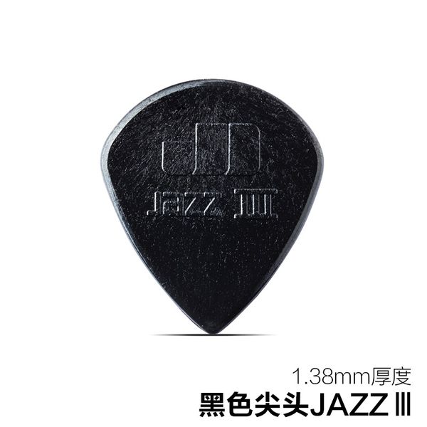 

10шт 1.38mm / 0.05in jazz iii медиаторы нейлон джаз медиатор гитары аксессуары