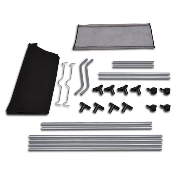 

корзина для белья 2 шт черный и серый цвет сада наборы