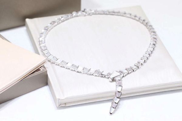 

luxury designer women jewelry necklace vintage style necklace for women jewelry party gift fashion ing, Silver