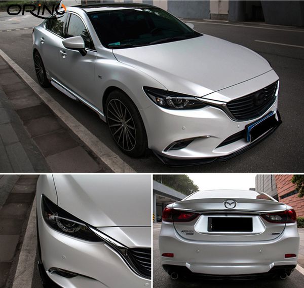 

car styling chrome pearl ceramic white vinyl for car wrapping pearl matt white satin film foil with air release sticker