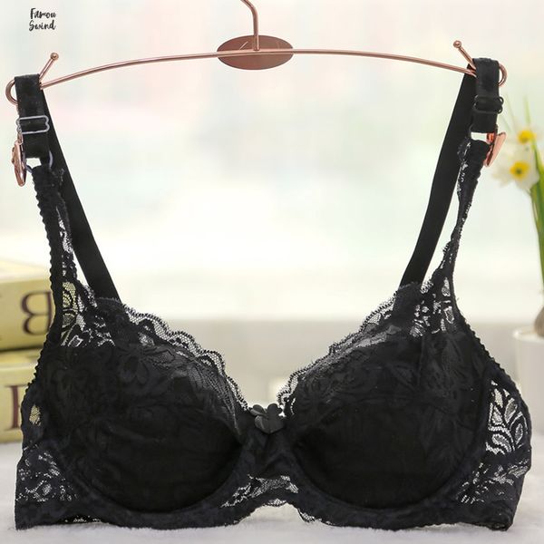 

lace bra porno push up modis lingerie bra plus size bras for women new adjustable women brassiere soutien gorge, Red;black