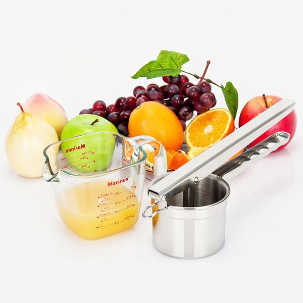 

reamers stainless steel potato ricer masher fruit vegetable manual juicer crusher orange lemon squeezer kitchen cooking tools
