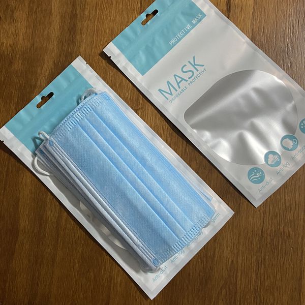 

self-proclaimed wholesale face mask package bag for disposable masks kn95 facemask mylar bags smell proof protective packing