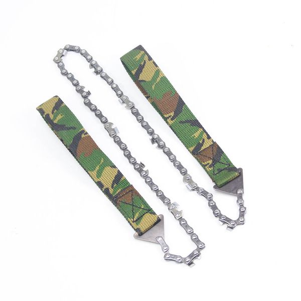 

24-inch portable outdoor survival hand-pull chainsaw handmade yuan lin ju logging pruning wire saw