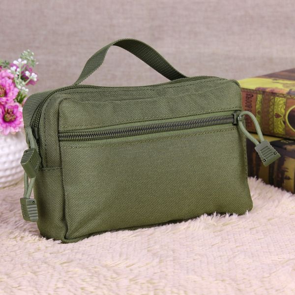 

1000d nylon waterproof multi pockets outdoor climbing bags tactical waist pack molle camping hiking hunting pouch bag