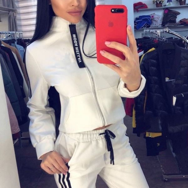 

2019 костюм-платье движение досуг костюм twinset, Gray