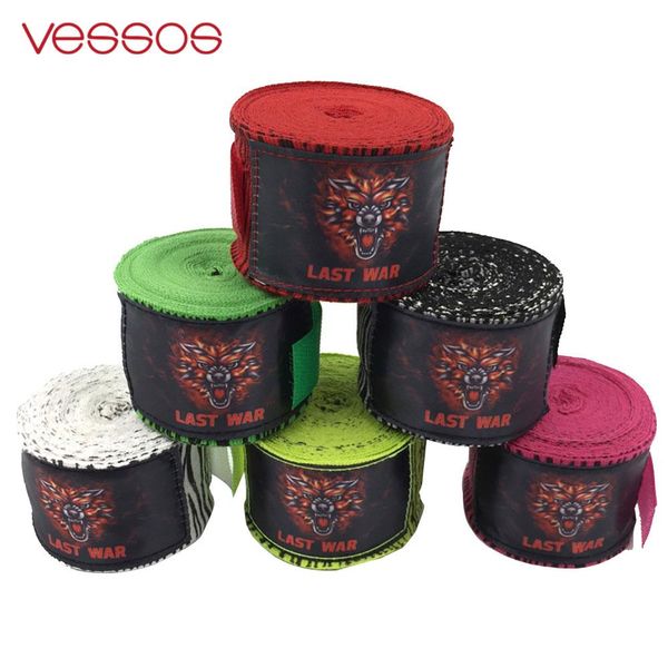

4color boxing strap boxing straps sanda training straps bandage cotton durable, Yellow;black