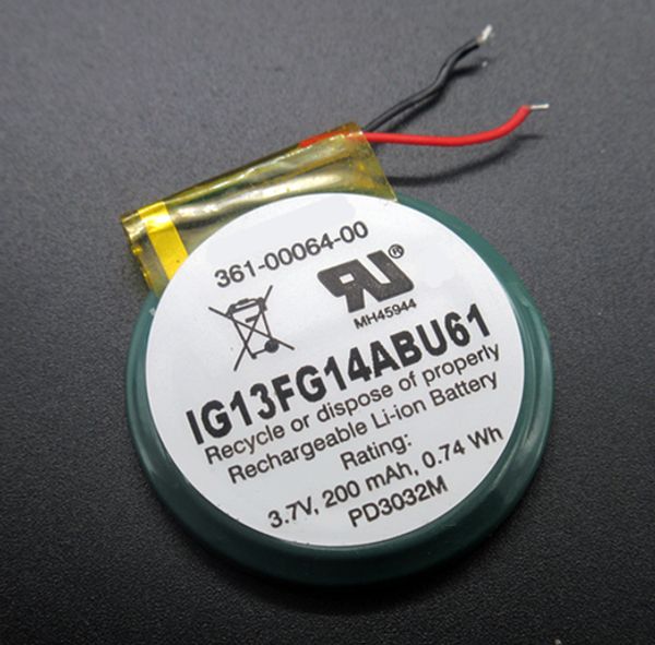 

original battery for garmin approach s3 361-00064-00 gps watch li-ion battery replacement part