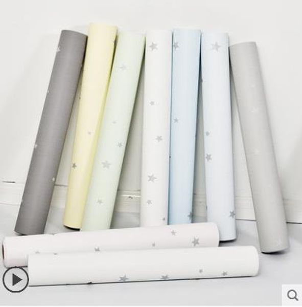 

wallpaper self-adhesive bedroom living room decorative wall stickers background wall girl room solid color waterproof stickers