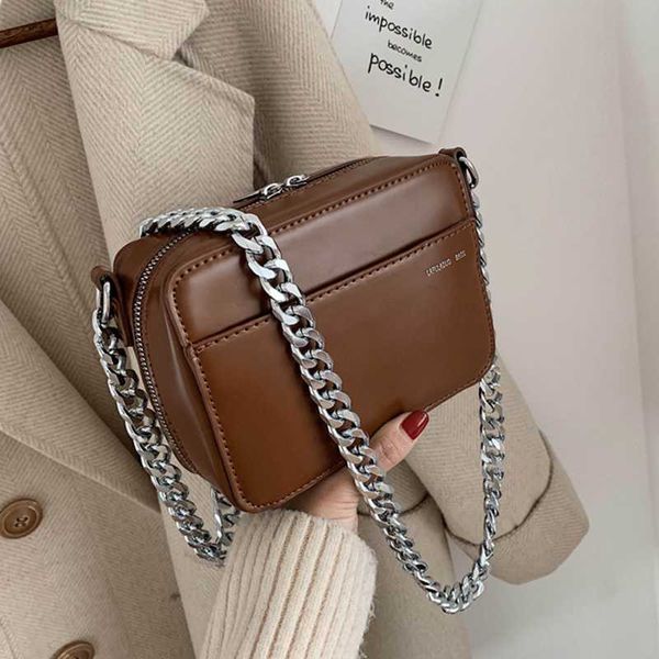 

burminsa лето толстая цепь мини crossbody сумки для женщин дизайн коробки старинные квадратные лоскут искусственная кожа женские сумки на ре