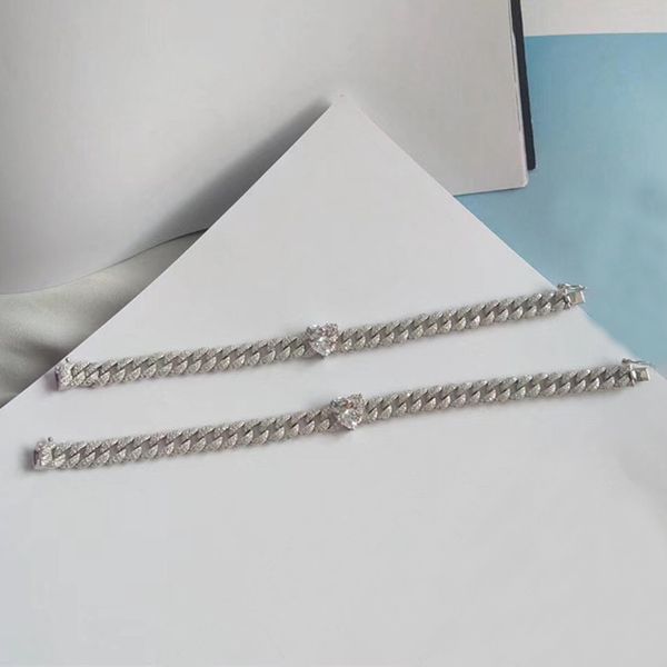 

fashion 925 sterling silver jewelry 3a cubic zirconia party bracelet, Black