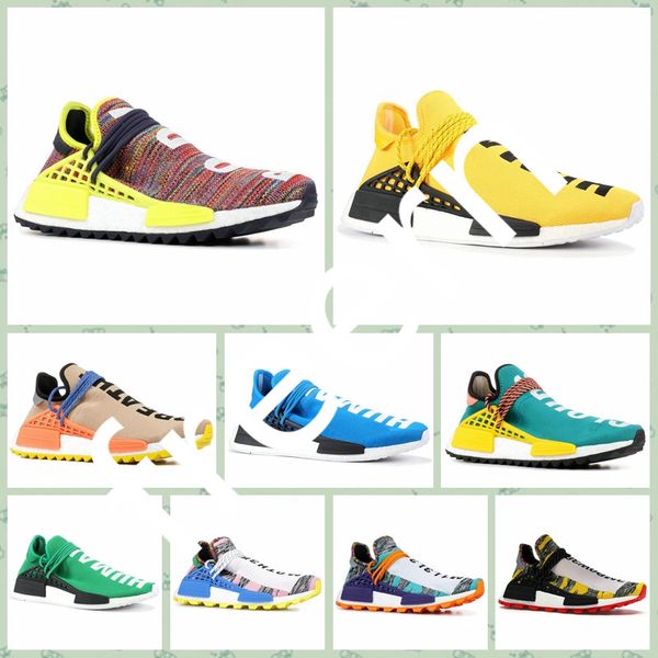 

adidas pharrell williams x nmd human race trail кроссовки мужчины женщины pharrell williams hu runner желтый черный белый красный зеленый се