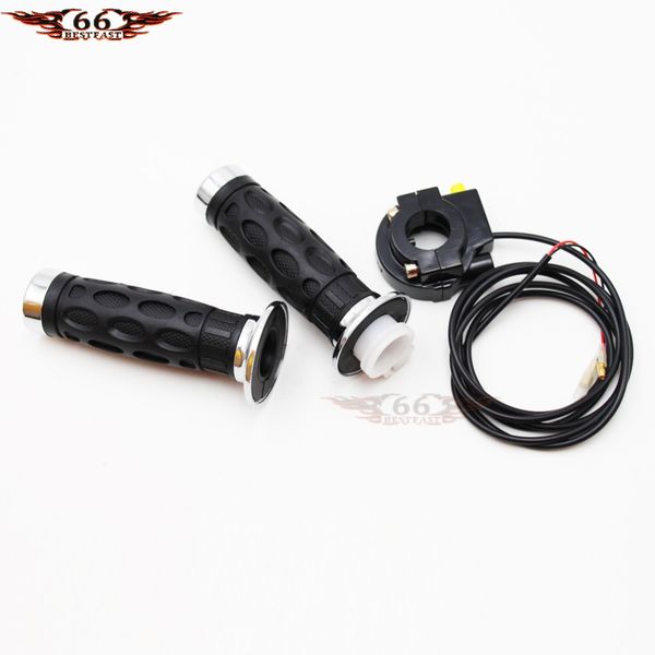 

apc mini chopper 33cc 43cc 49cc throttle housing twist grip kill switch bracket new
