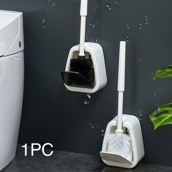 

new tpr long handle toilet brush with wall mount holder cleaning brush for toilet household floor cleaning bathroom cleaning accessories
