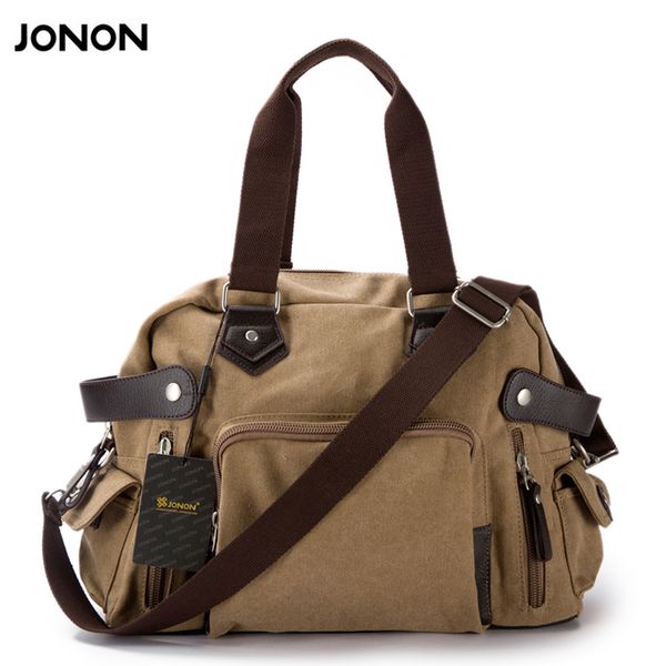 

new shoulder casual bag messenger bag canvas man travel handbag for male trip/daily use,grey khaki black color ing