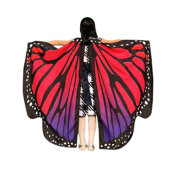 

2019 egypt belly wings butterfly egypt dance costume accessory performance prop colorful no sticks cg, Black;red