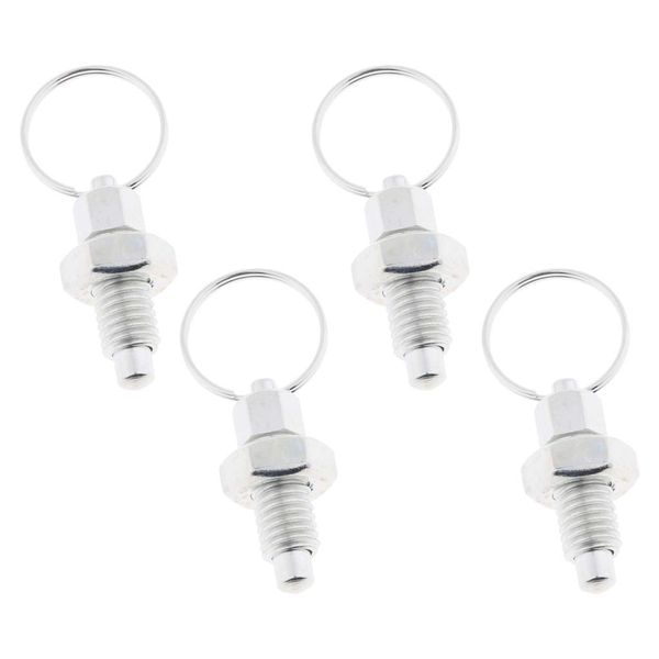 

4шт из нержавеющей стали non локаута индексация плунжер с тяговым кольцом m8