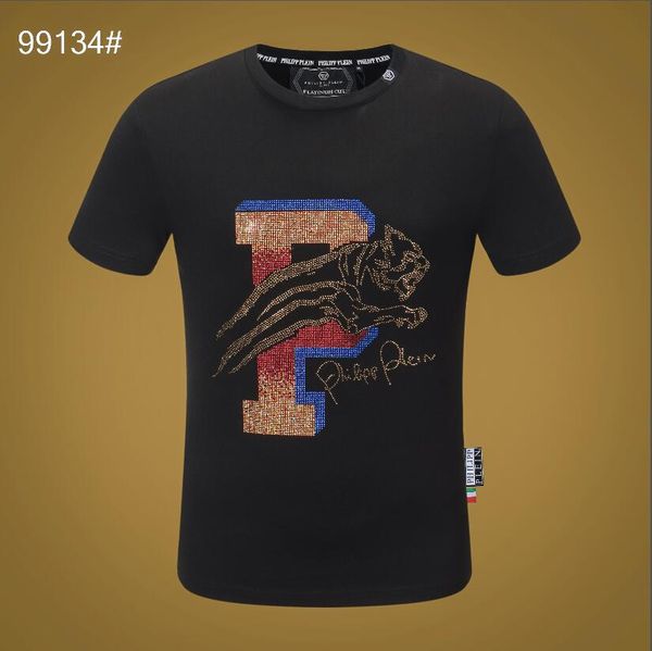

2019 new summer fashion designers men's shirt t-shirt letter embroidery t-shirt men's brand short-sleeved t-shirt women's shi, White