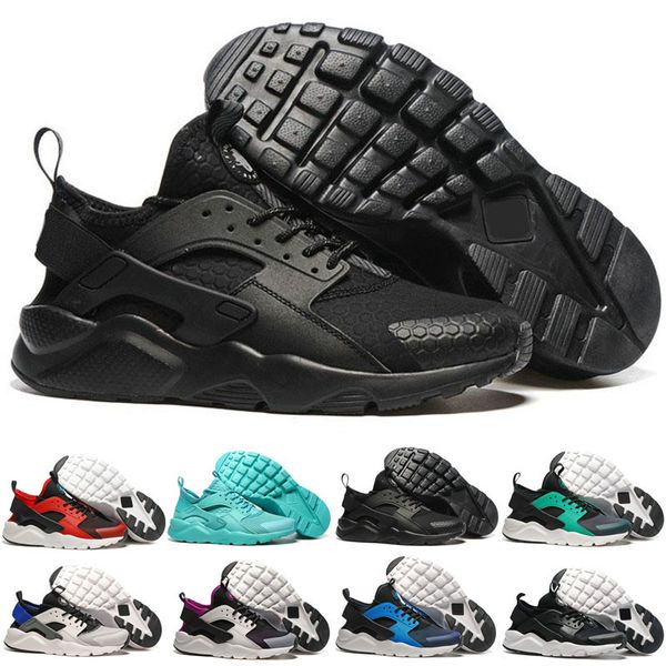 

new design huarache 4 all red mesh huraches sneakers ultra breathe men and women huaraches running shoes size 36-45