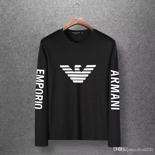 

2020 18ss spring and summer new high grade cotton printing short sleeve round neck panel t-shirt size: s-l-xl-xxxxxl- color: black white s44, White;black
