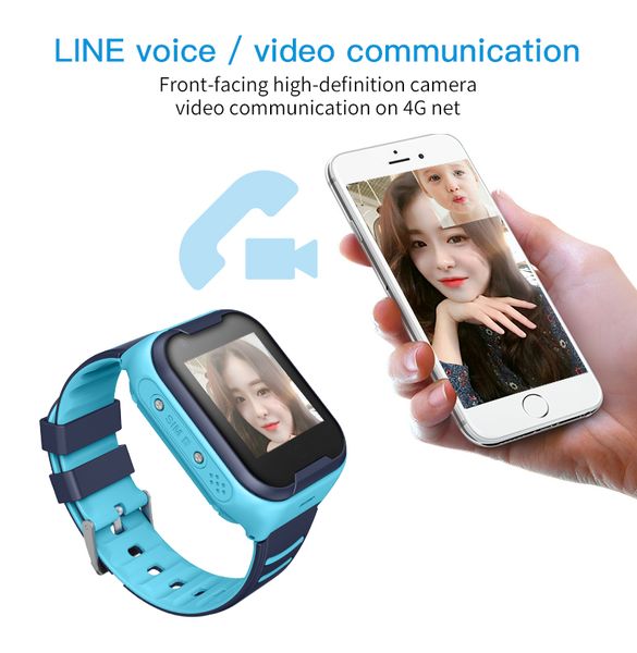 

New luxury mart watch mart ip67 waterproof mart watch gp tracker monitor o call with remote camera im call for kid child