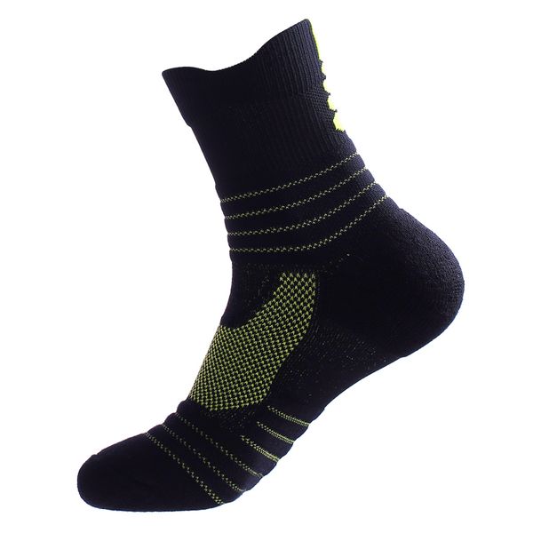 

wholesale-pair socks basketball thick durable deodorant, Black