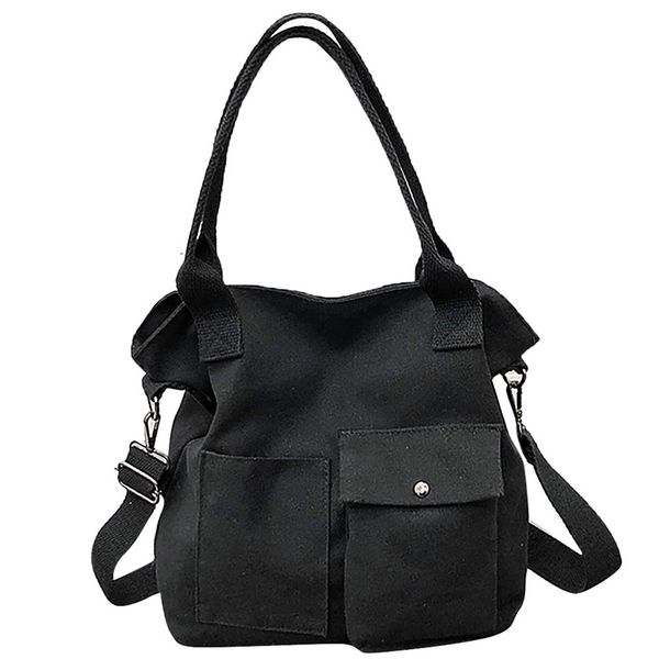 

japanese canvas bag simple small fresh sen female single shoulder diagonal handbag