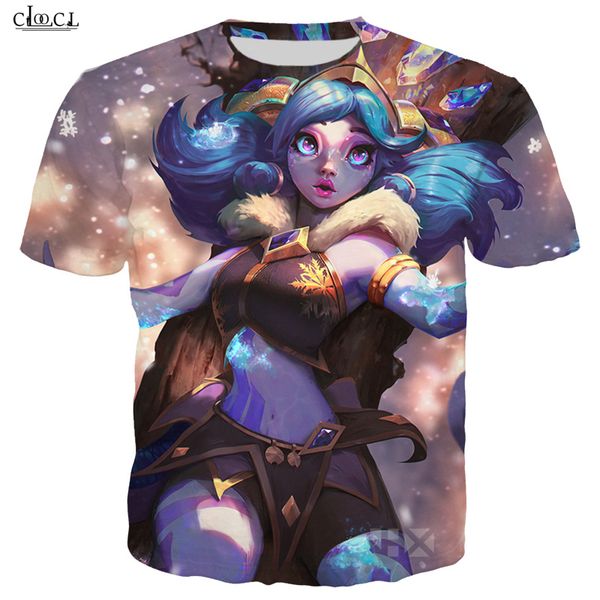 

competitive games league of legend 3d print t shirt/sweatshirt/hoodie winter wonder neeko splash art skin t230, White;black