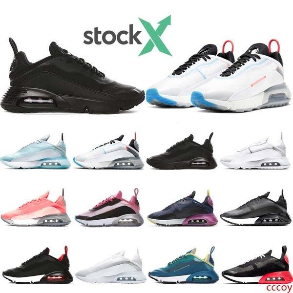 

stock x 2090 pure platinum running shoes men women sneakers duck camo bred green triple black white 2090s mens trainer sports 36-45