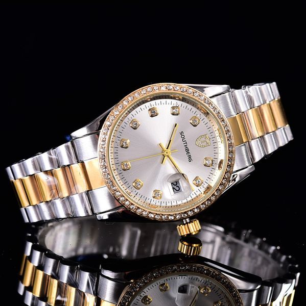 

RO Diamond женщины военные часы из нержавеющей стали роскошные повседневные наручные