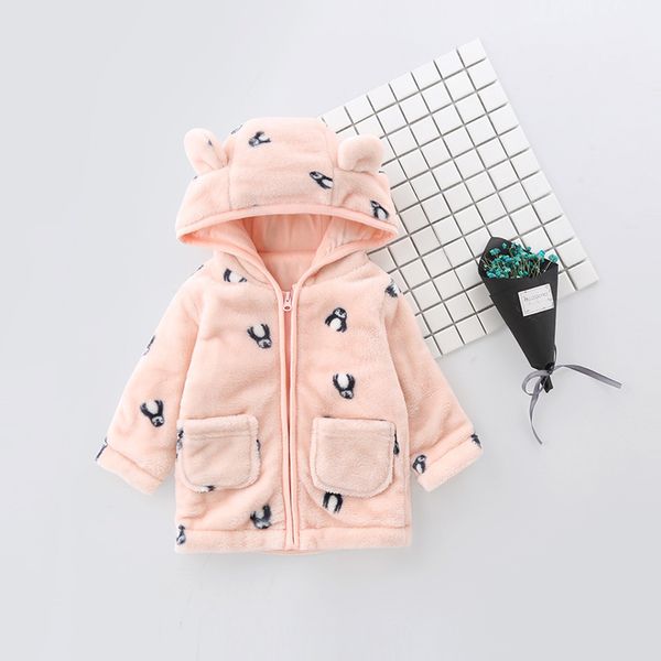 

warm hooded outerwear girl jackets girls outerwear coats, Blue;gray