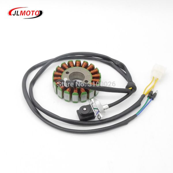 

magnet generator stator coil for lc172mm 170mm loncin cb 250cc water cooled engine mikilon bse jinling 250cc atv xmoto dirt bike