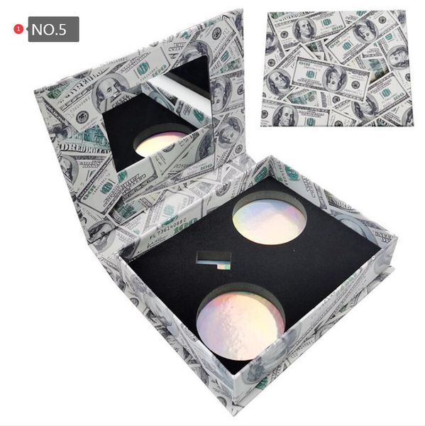 

2pairs mink false eyelashes book custom packing magnetic gift boxes diamond lashes cases package makeup cosmetic case