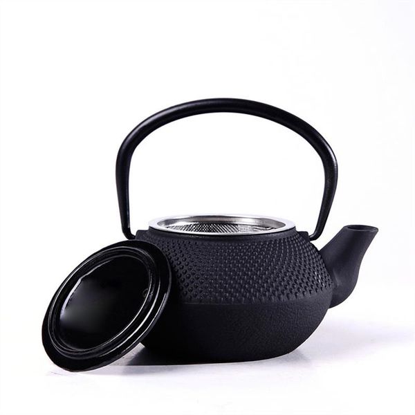 Vendite calde Nuova preferenza all'ingrosso del set da tè della teiera del bollitore del ghisa 300ml all'ingrosso di alta qualità