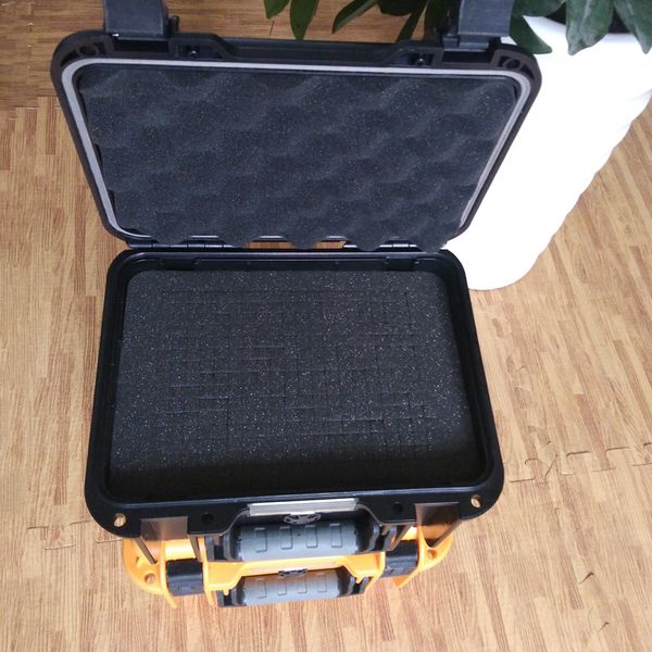 

black plastic equipment carrying tool case,sealed safety portable plastic tool box