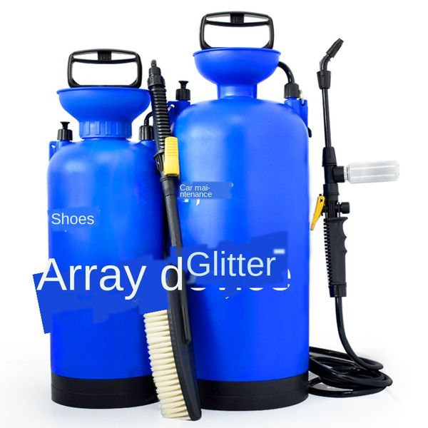 

manual car washing machine home high pressure car portable water pump water gun brush artifact