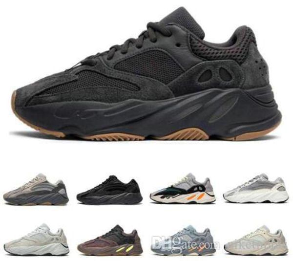 

kanye west 700 wave runner running shoes for mens womens 700s v2 utility black vanta tephra analog geode inertia designer shoes size 5-12