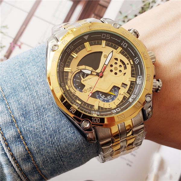 

ef-550rbsp-1a casual outdoor calendar quartz luxury men's watch royal oak all features ing, Slivery;brown