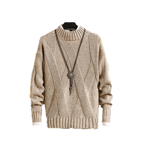 

men's sweaters mens 2021 fahsion turtleneck autum winter sweater men pullover long sleeve casual thick clothes -3xl, White;black