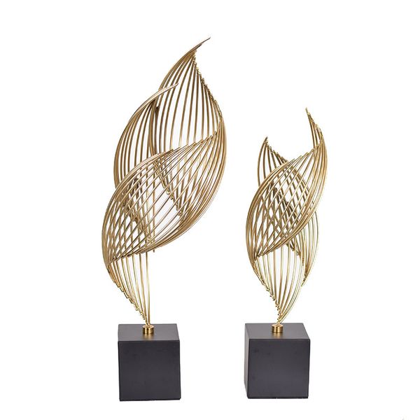 Luxury Hallway Metal Marble Ornaments Wedding Favors Gift Business