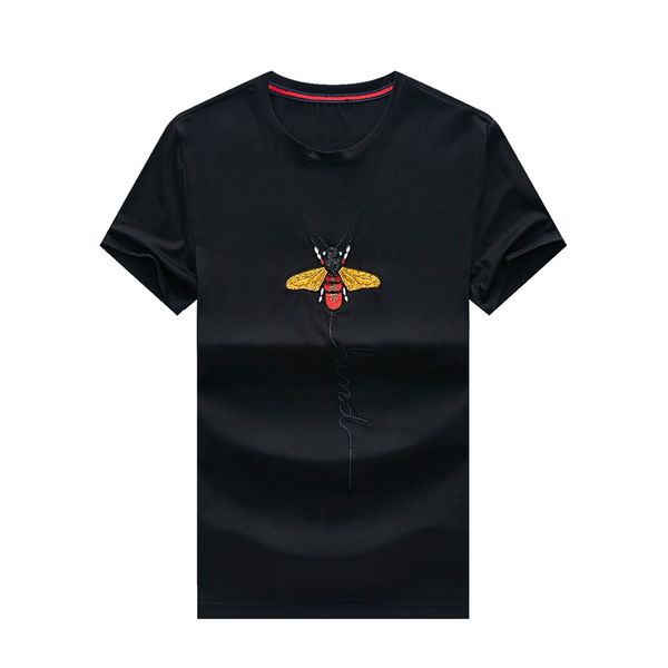 

19SS Mens Designer T Shirts New Monochrome Large Size Designer Polo Shirts Men Printing Letter Designer Shirt