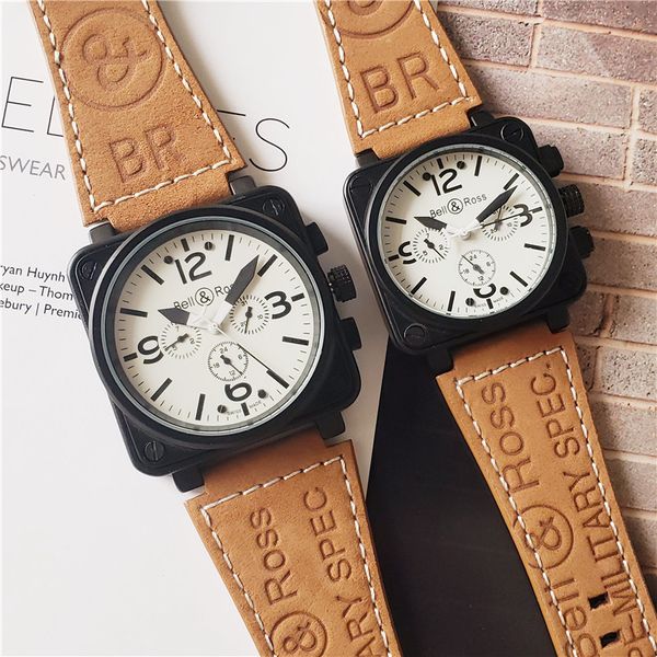 

Любители роскоши высокого качества механические часов BR люди вахты 45mm женщины 37м