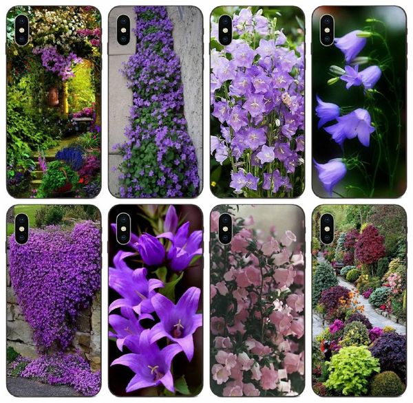 

[tongtrade] totem campanula thin gel silicon case for iphone 11 pro max x xs 8 7 6s 6 5s 5 galaxy a30 a40 a50 huawei g play lg k12 plus case