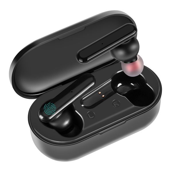 

tws bluetooth headset fingerprint touch control stereo noise reduction sport headphones wireless bluetooth earphones long battery earbuds