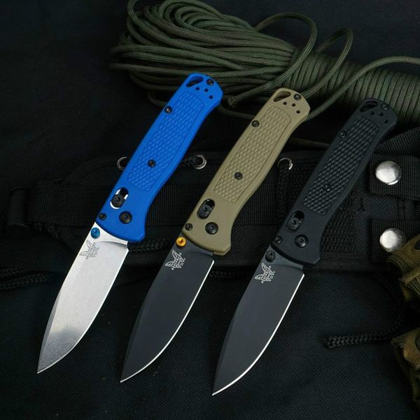 

Benchmade BM535 карманный нож S30V лезвия Нейлон стекловолокна Ручка AXIS Замок Камень Вымойте поверхности EDC Инструменты