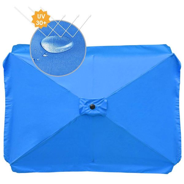 

прямоугольник зонтик навес замена открытый рынок стол sunbrella крышка