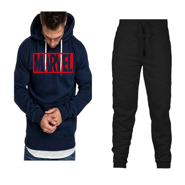 

new coloured fleece hoodie sportswear men/women hoodie + sportswear suit wool for autumn and winter warming, Black