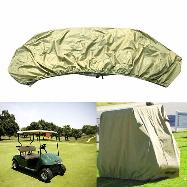 

waterproof 4 passengers zipper golf cart storage cover for ez go club car